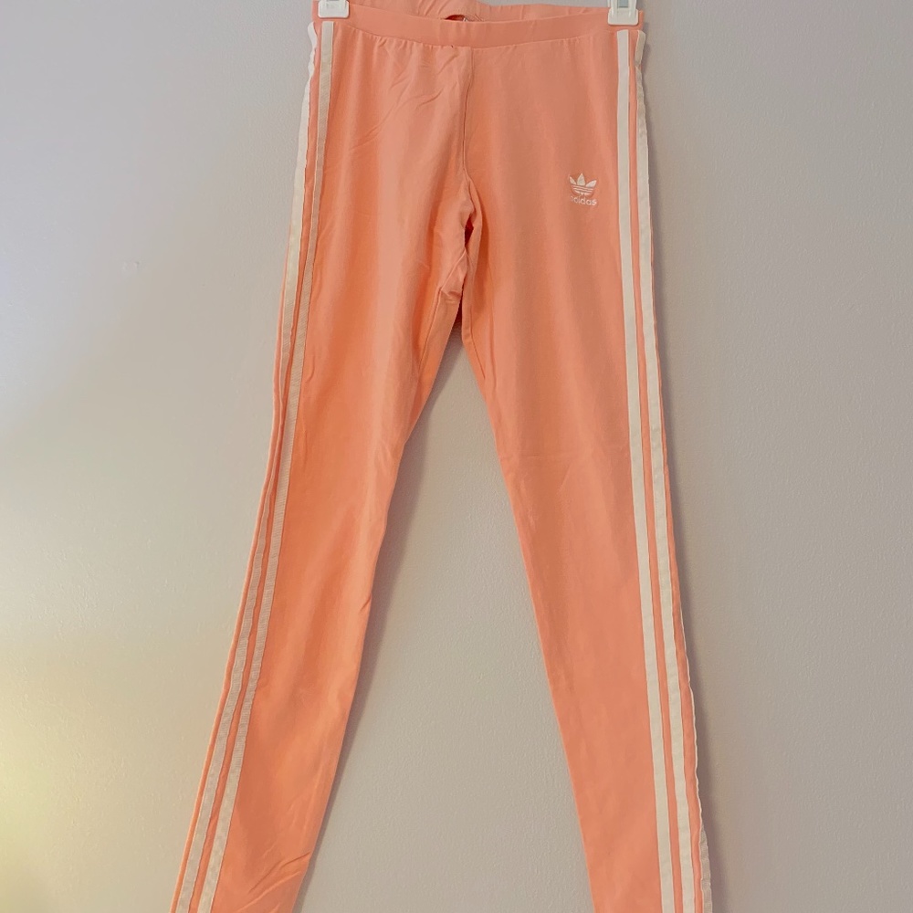 Pink Adidas Leggings